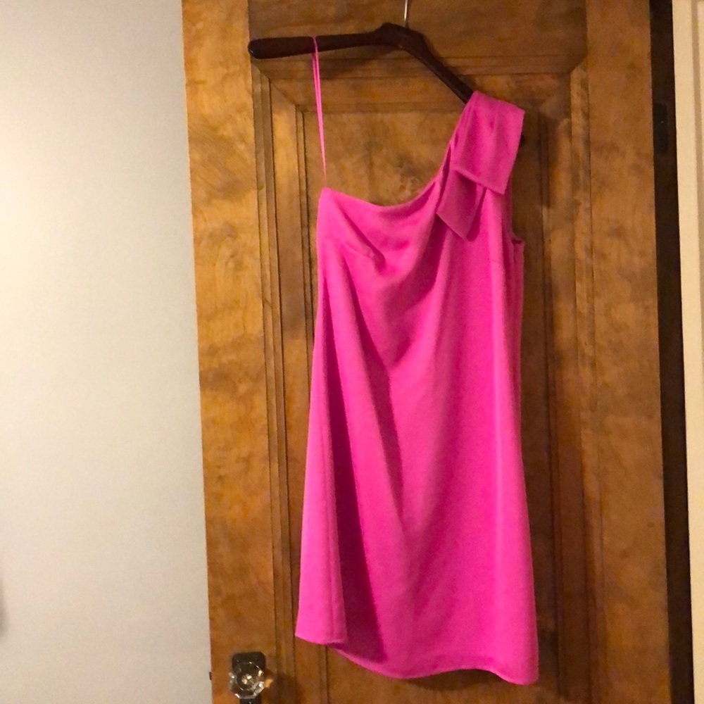 Nicole Miller one shoulder dress